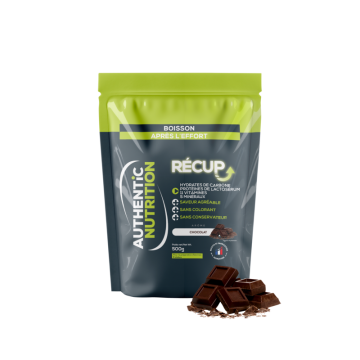 Boisson après effort récupération au chocolat