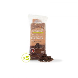 5 barres énergétiques saveur chocolat