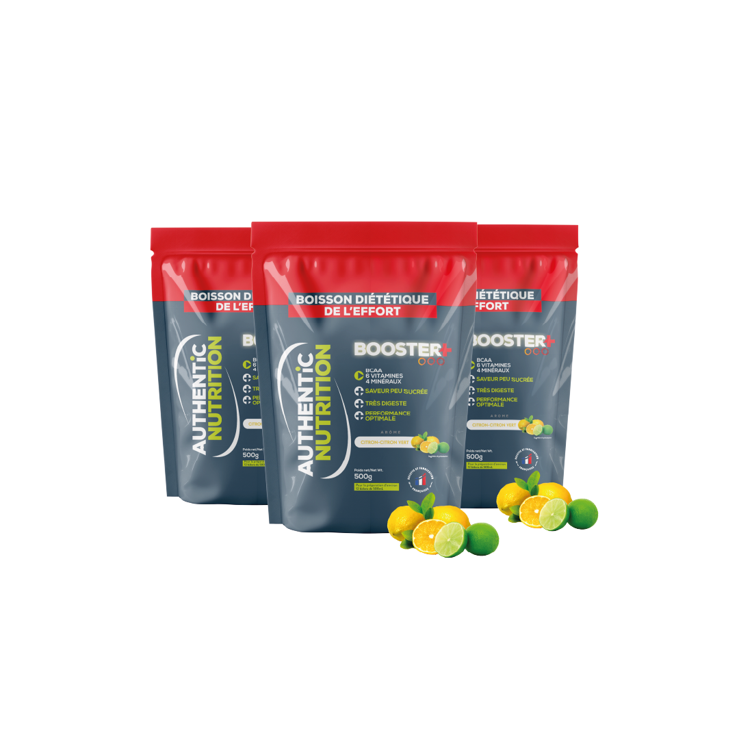 Pack de boisson énergétique Booster riche en glucides