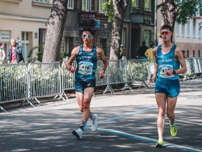 Mattéo Duc, marcheur sur distance olympique