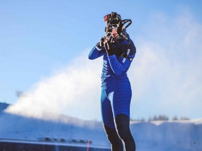 Julia Simon, biathlon champion